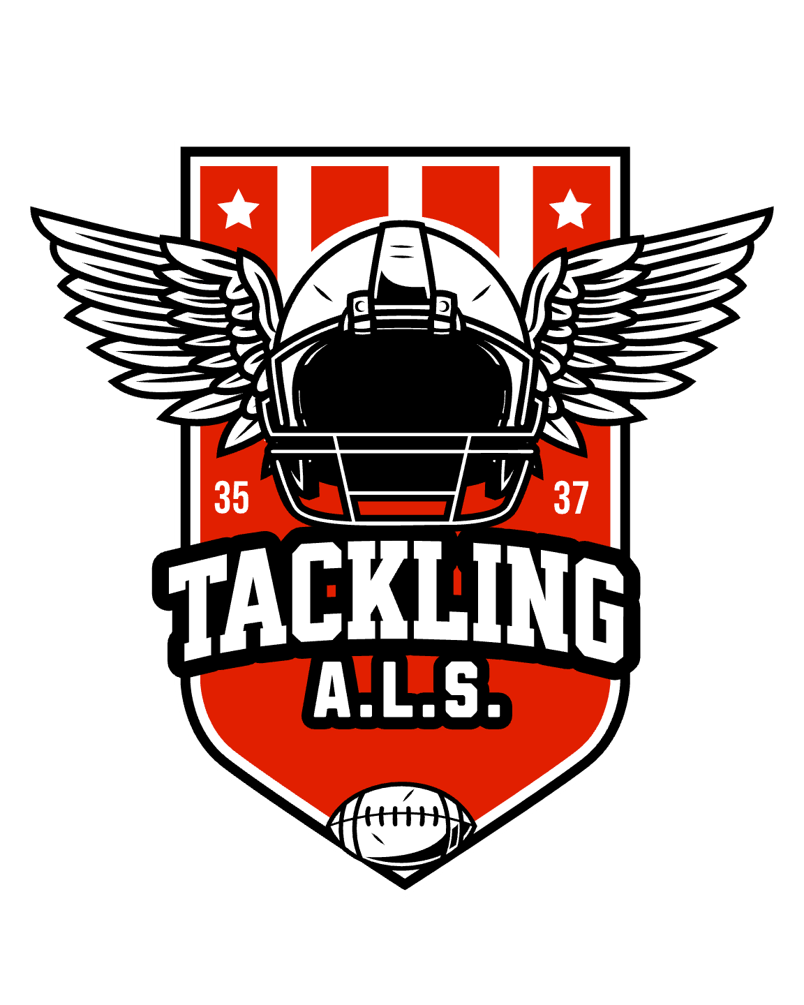 Donations for Tackling ALS. Select size for the amount you would like to donate.